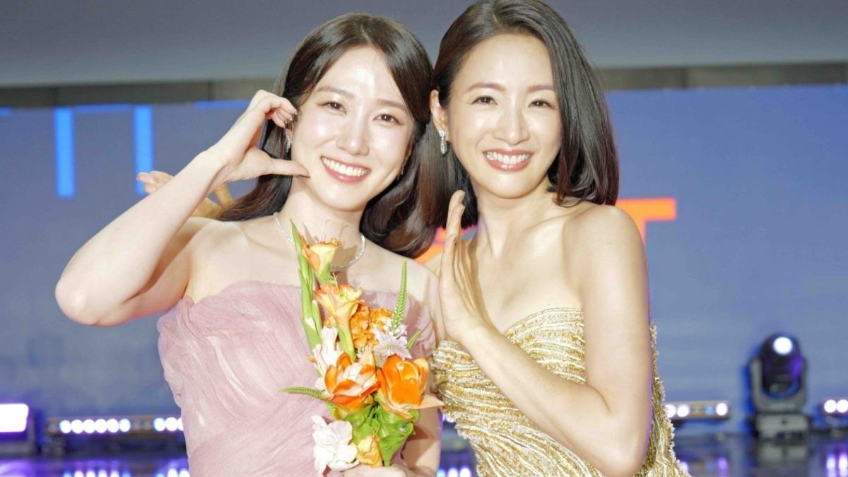 林依晨OTT大獎頒影后給朴恩斌　私下對話曝光：期待合作！
