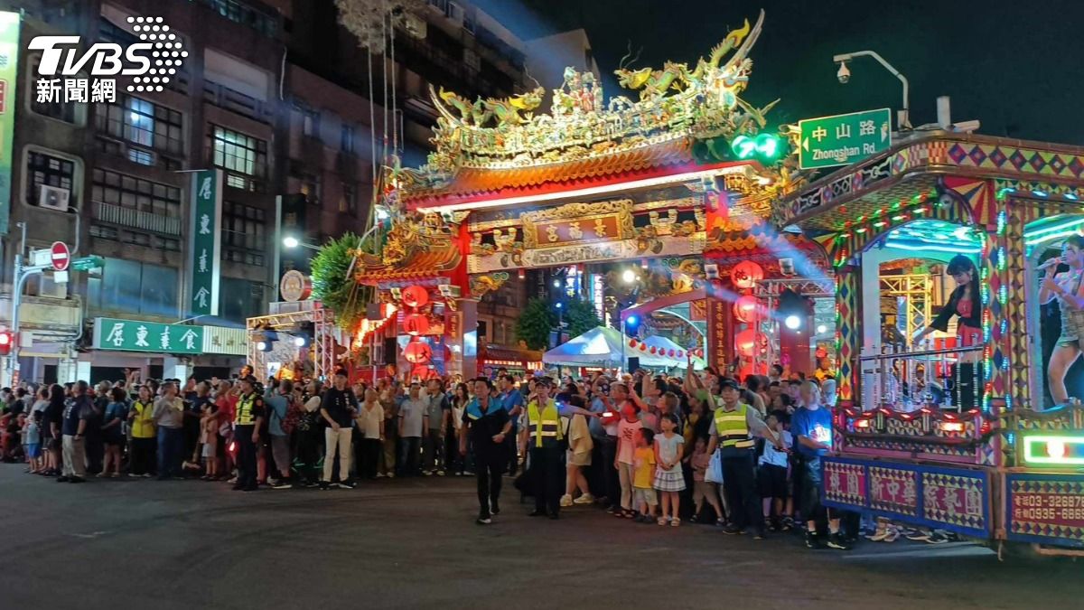 桃園中元限定！景福宮水燈排9/5登場　遶境路線、交管一次看