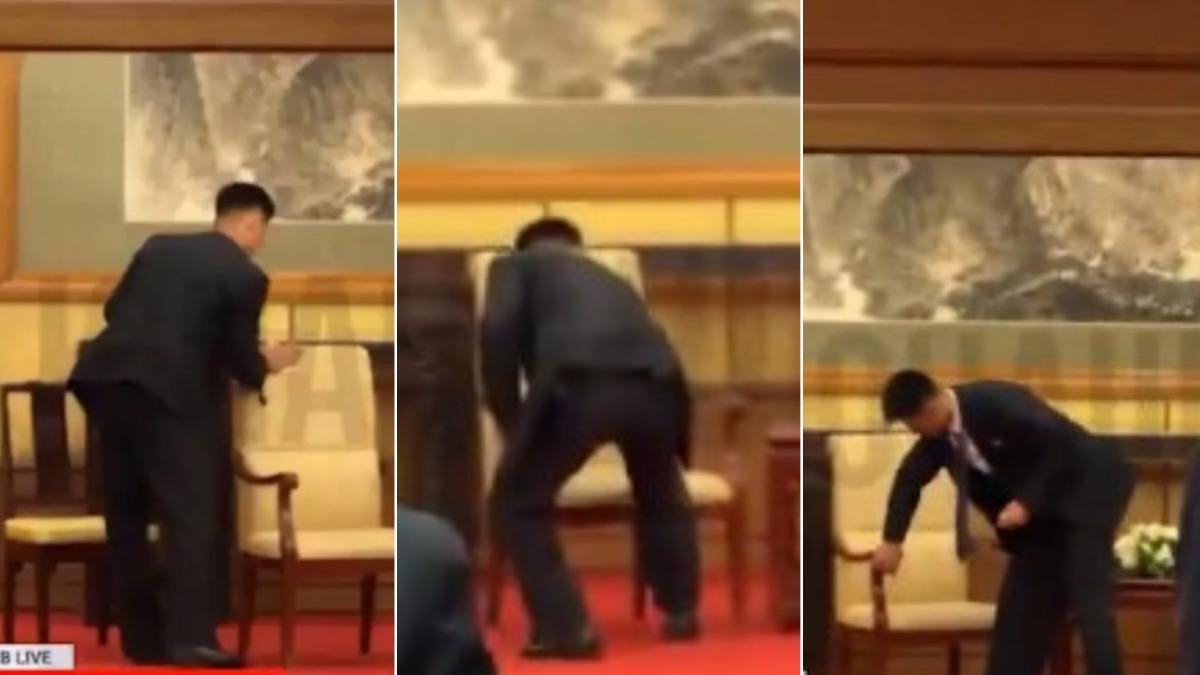 怕金正恩DNA外流？　北韓人員峰會後「猛擦桌椅」畫面曝