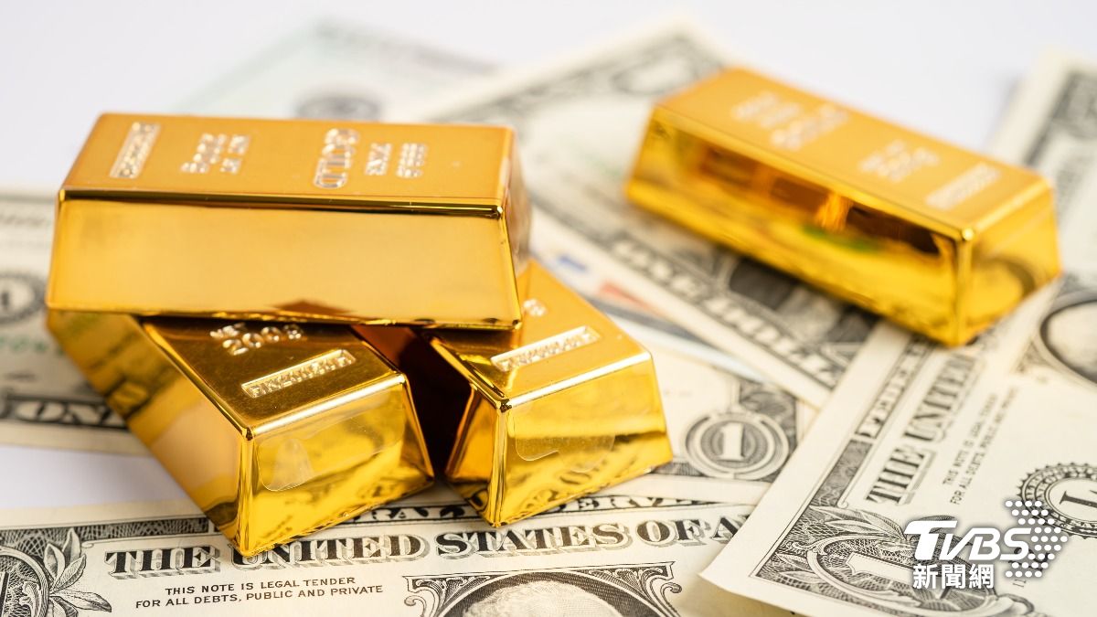 黃金價格屢創新高、吸引全球關注。（示意圖／達志影像shutterstock）