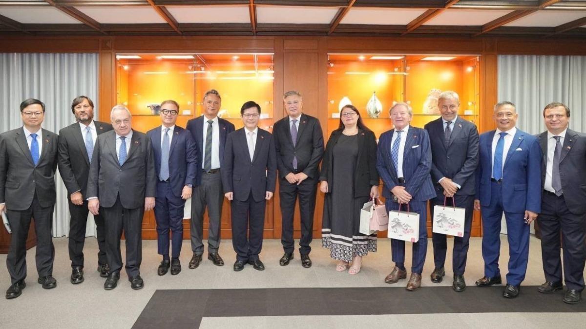 Italian lawmakers pledge support for Taiwan’s global role