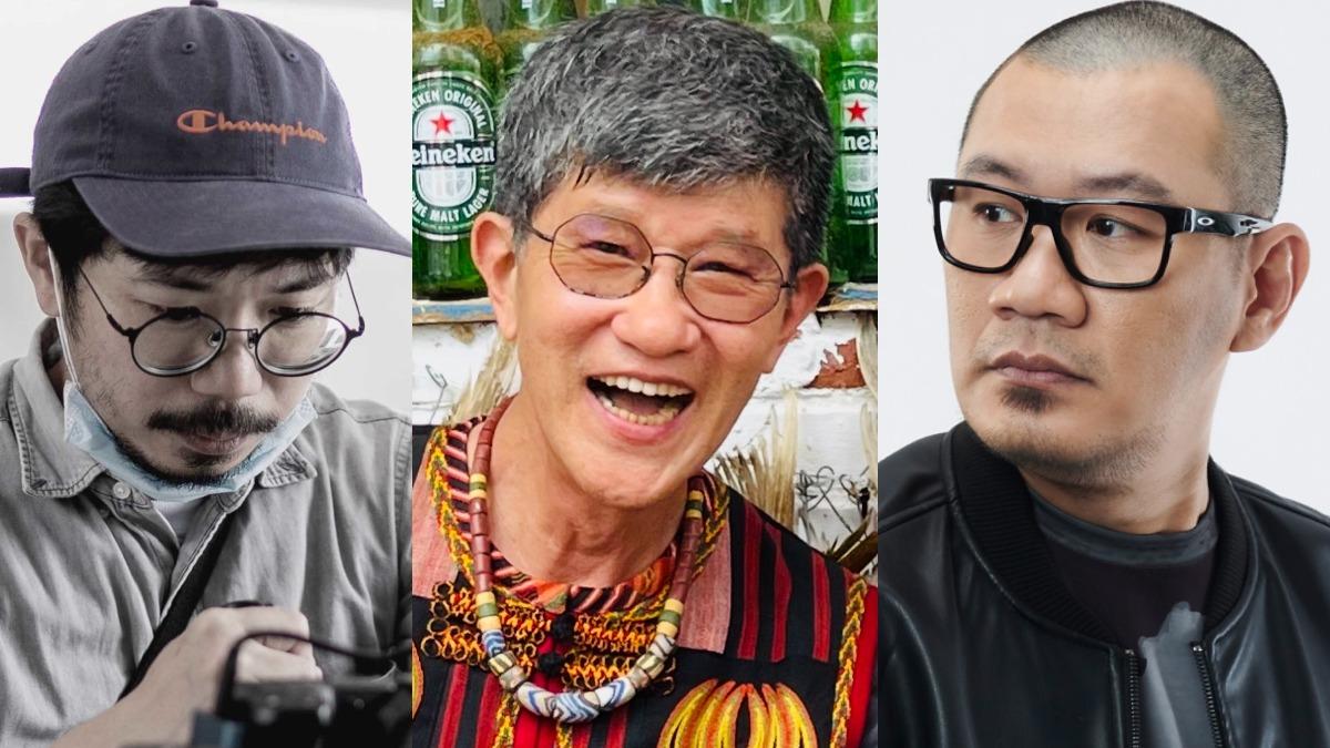 世界民族電影節 912盛大登場，左起金馬獎得主溫景輝 、「禁忌片」祖師爺虞戡平、金馬獎得主張吉安跨世代導演齊交流影迷。（圖／世界民族電影節提供）