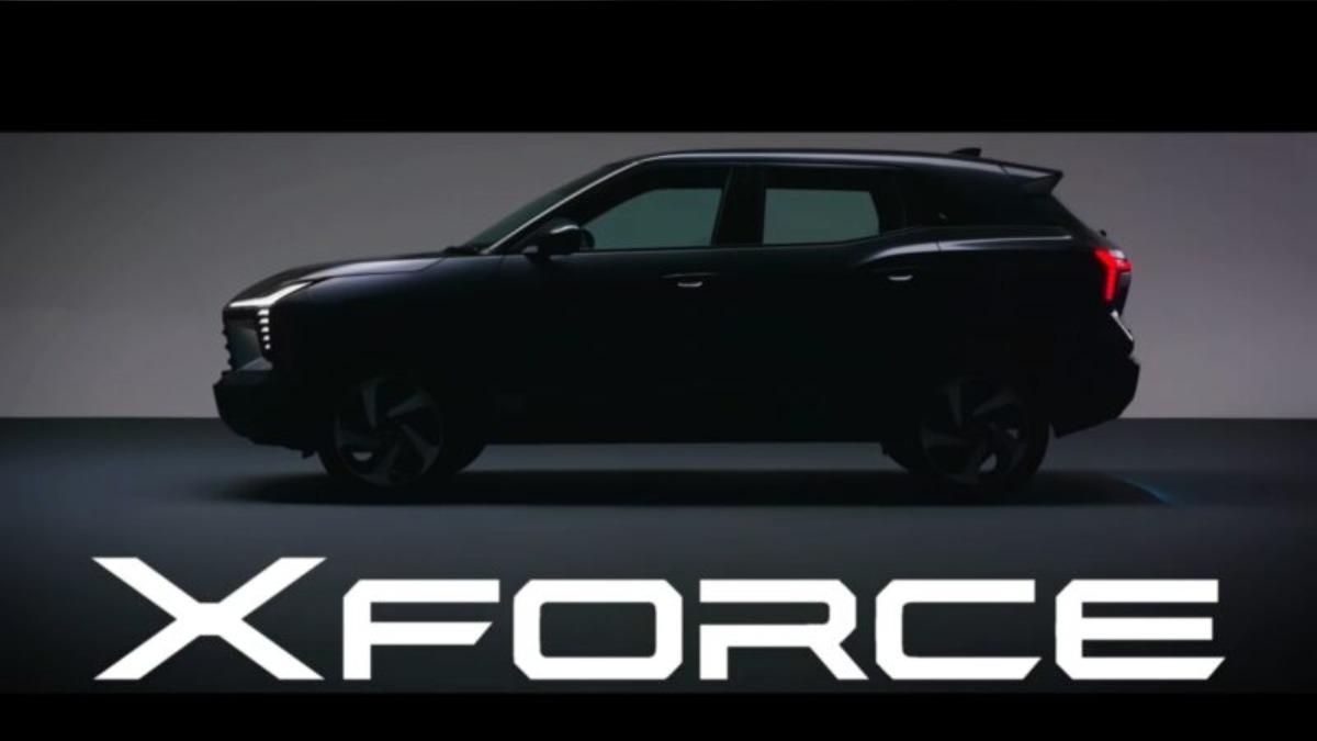 中華三菱終於透過粉專確認，Mitsubishi XForce即將在台灣登場。（圖／中華三菱提供）