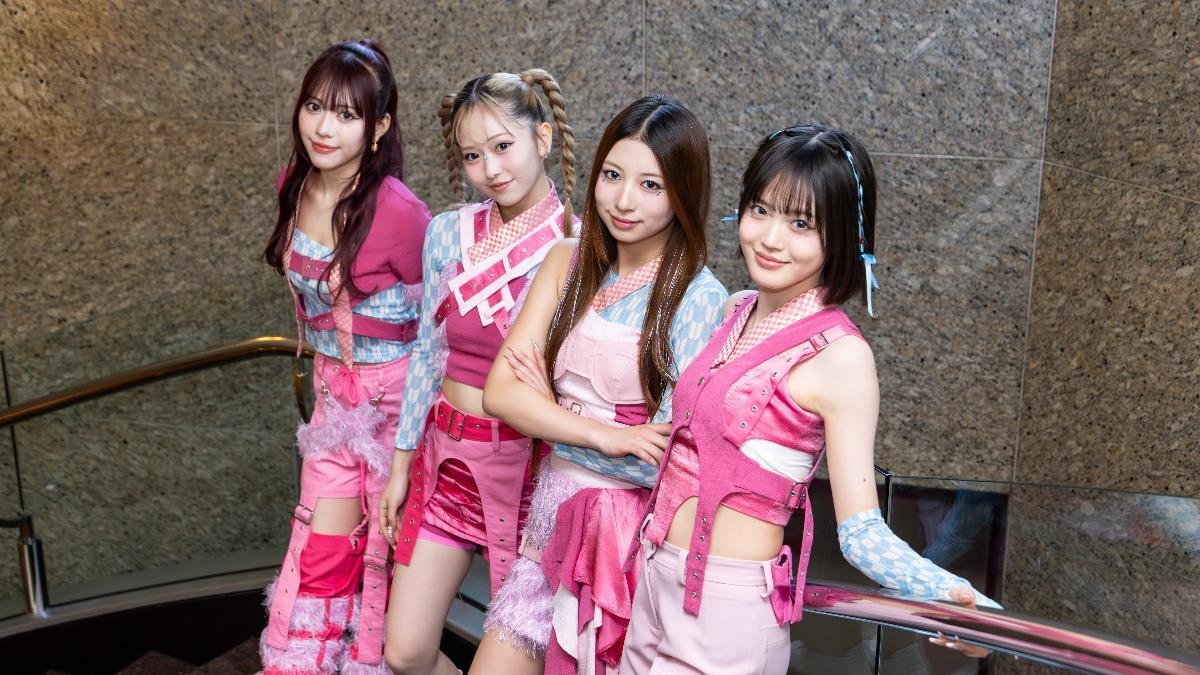 左起為KANO、MOMO、GUMI、SOYO。（圖 / COME ON JKSSP）