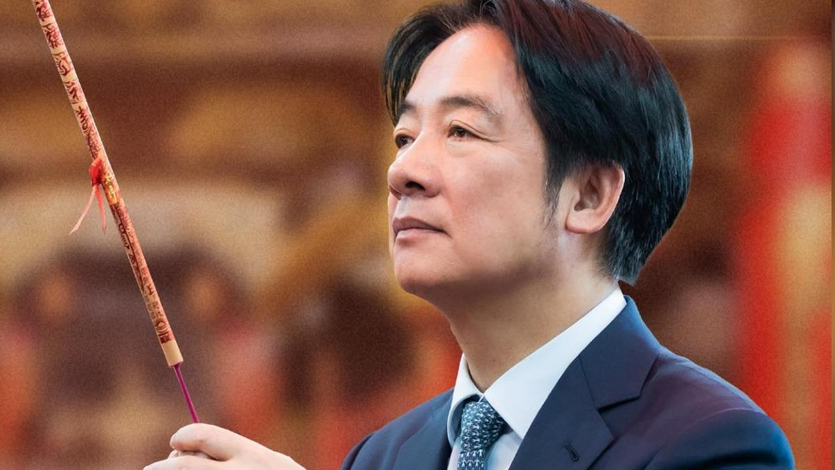 小孟老師表示總統有個大貴人在南方。（圖／翻攝自賴清德臉書）