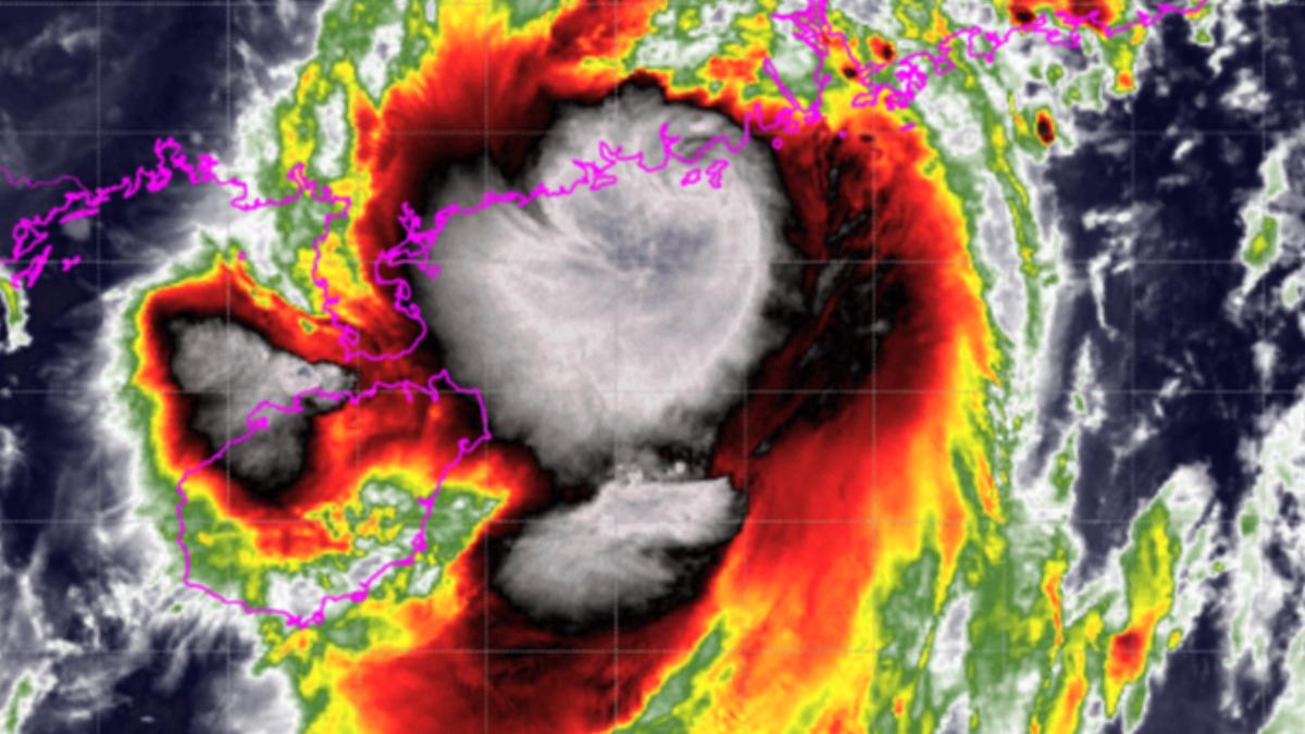 天氣／颱風水氣「暴衝台灣」！5地雨最猛　全台急變天