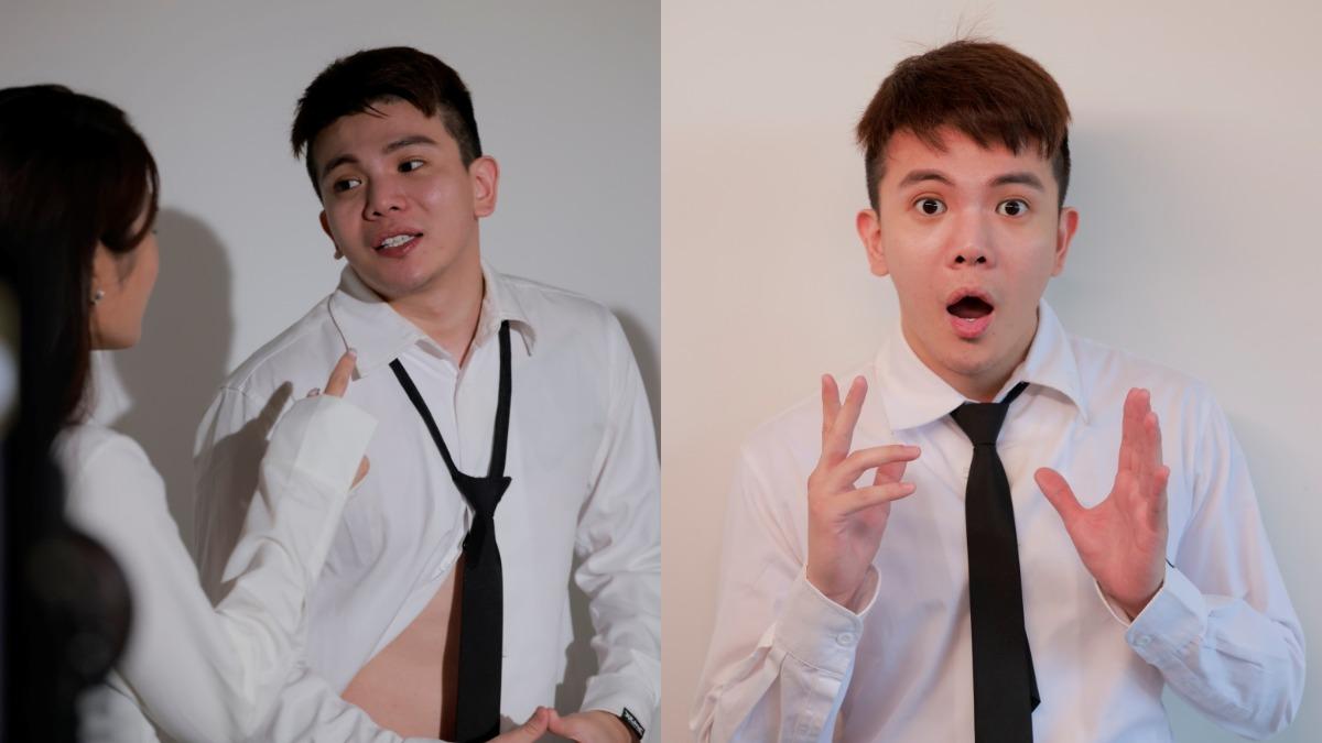 孫生在劇裡表面扮演體貼男友，但私底下卻到處留情。（圖／17LIVE提供）