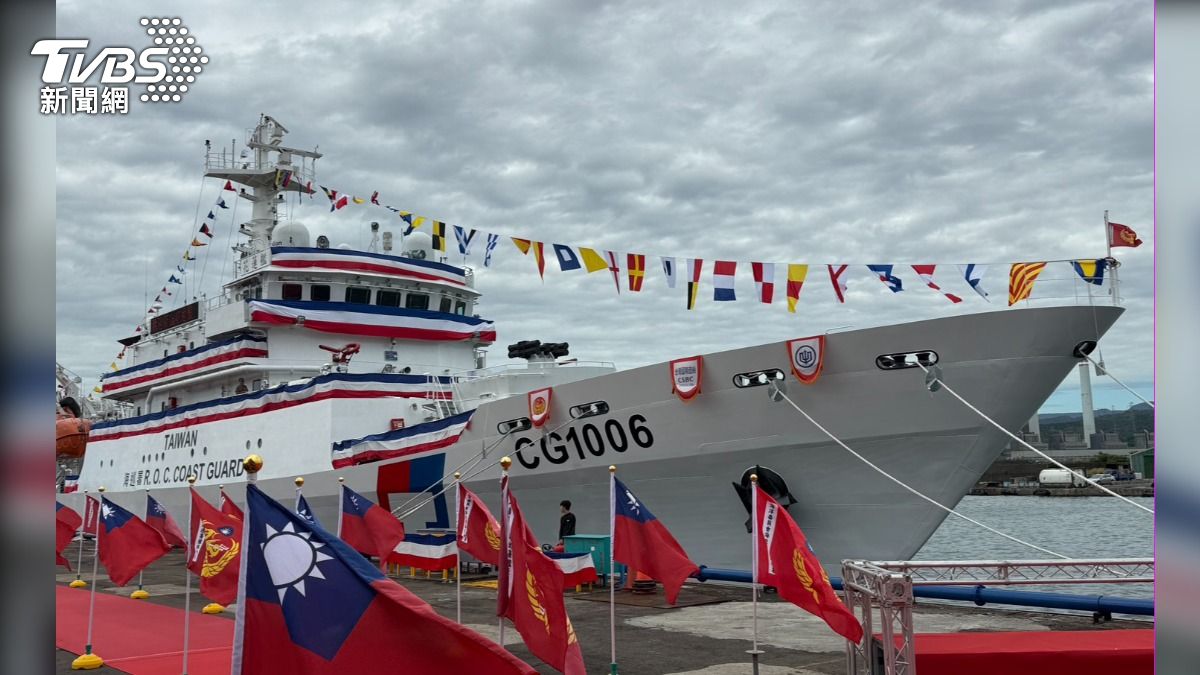 「花蓮艦」正式交付！　蕭美琴：和平非理所當然　需自身強化防衛
