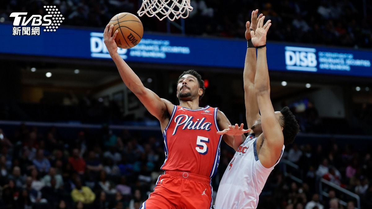 格蘭姆斯在上季交易大限轉戰76人後爆發，場均可攻下21.9分。（圖／達志影像美聯社）