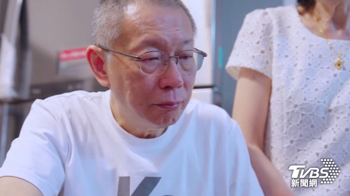 狂吃柯媽做的豬腳麵線　柯文哲談父「紅眼眶」