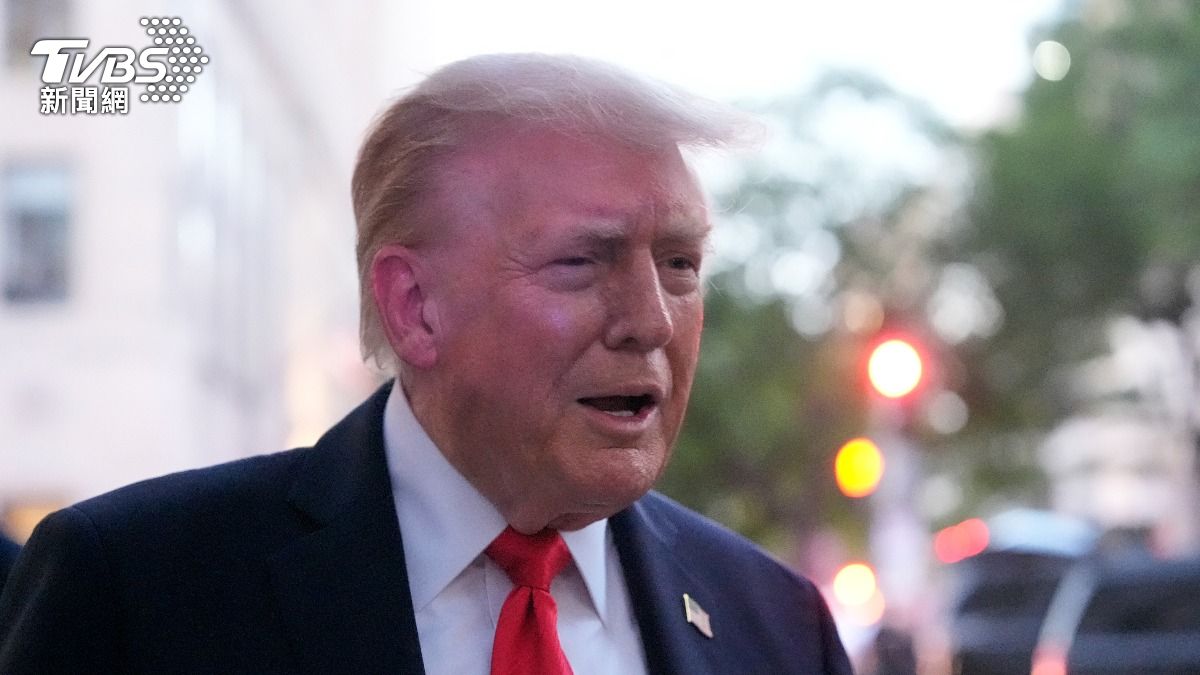 美國總統川普的關稅政策掀起法律戰。（圖／達志影像美聯社）