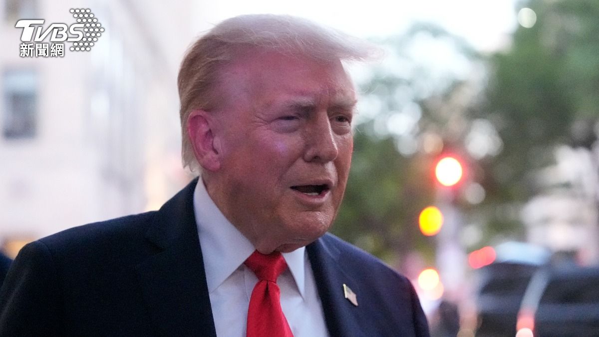 美國總統川普。（圖／達志影像美聯社）