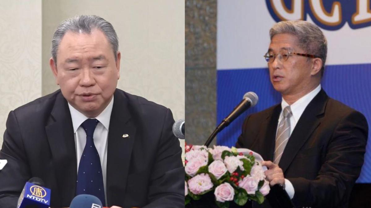 駐美代表俞大㵢、國安會諮詢委員徐斯儉。（圖／TVBS、外交部）