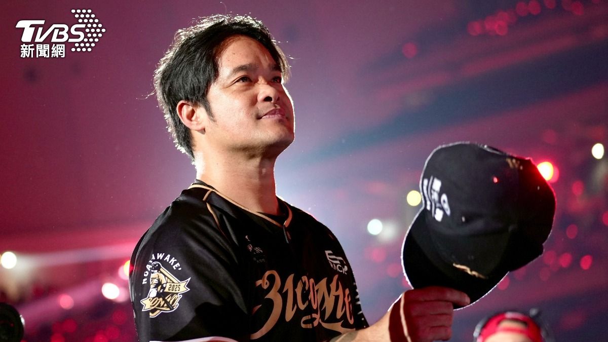 林智勝卸下球員身分後，轉任味全龍教練。（圖／TVBS）