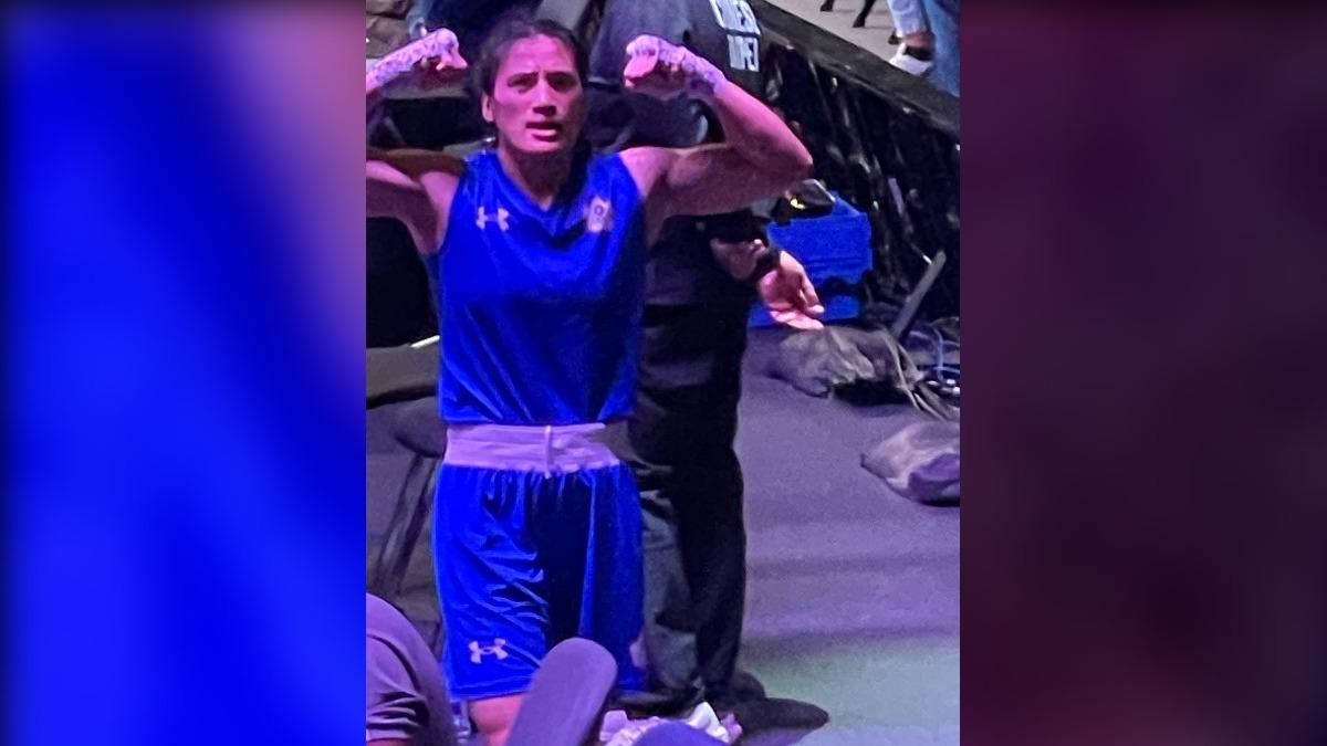 「抗癌女拳王」陳念琴。（圖／中華民國拳擊協會提供）