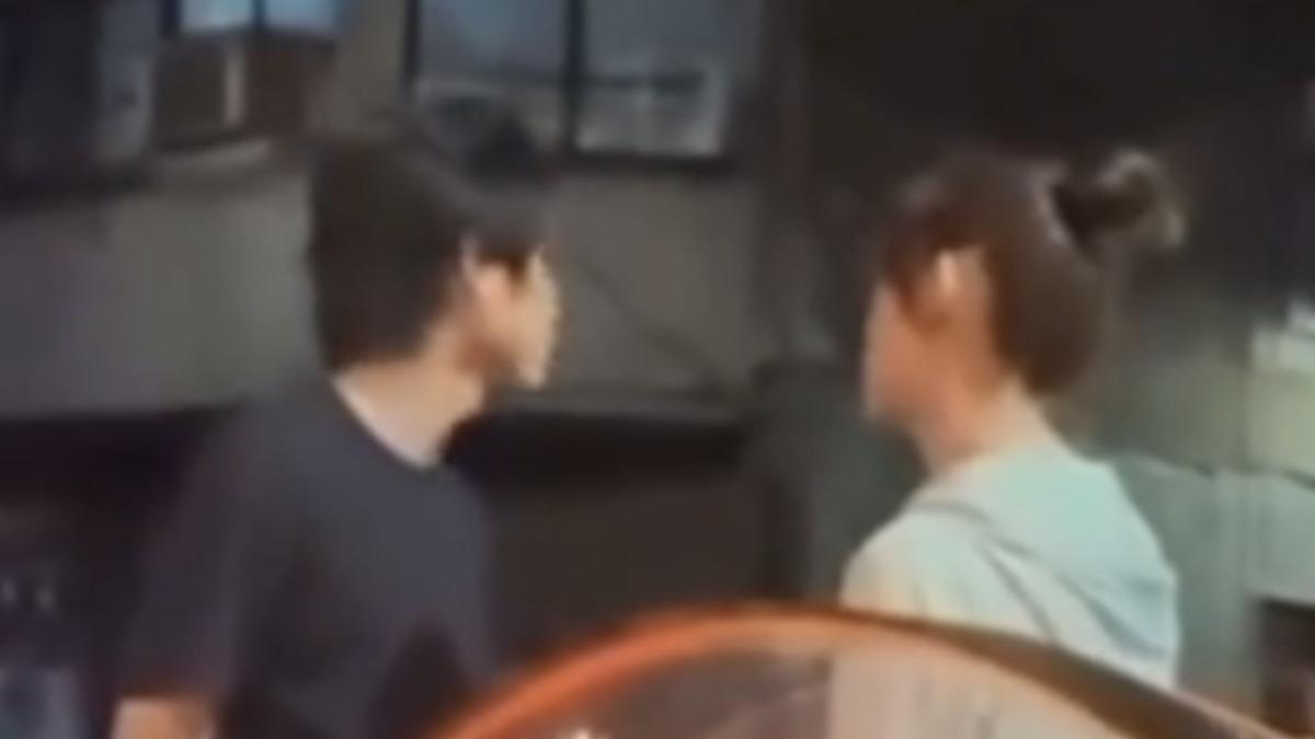 北市情侶狗血大吵，結局神反轉。（圖／翻攝Threads）