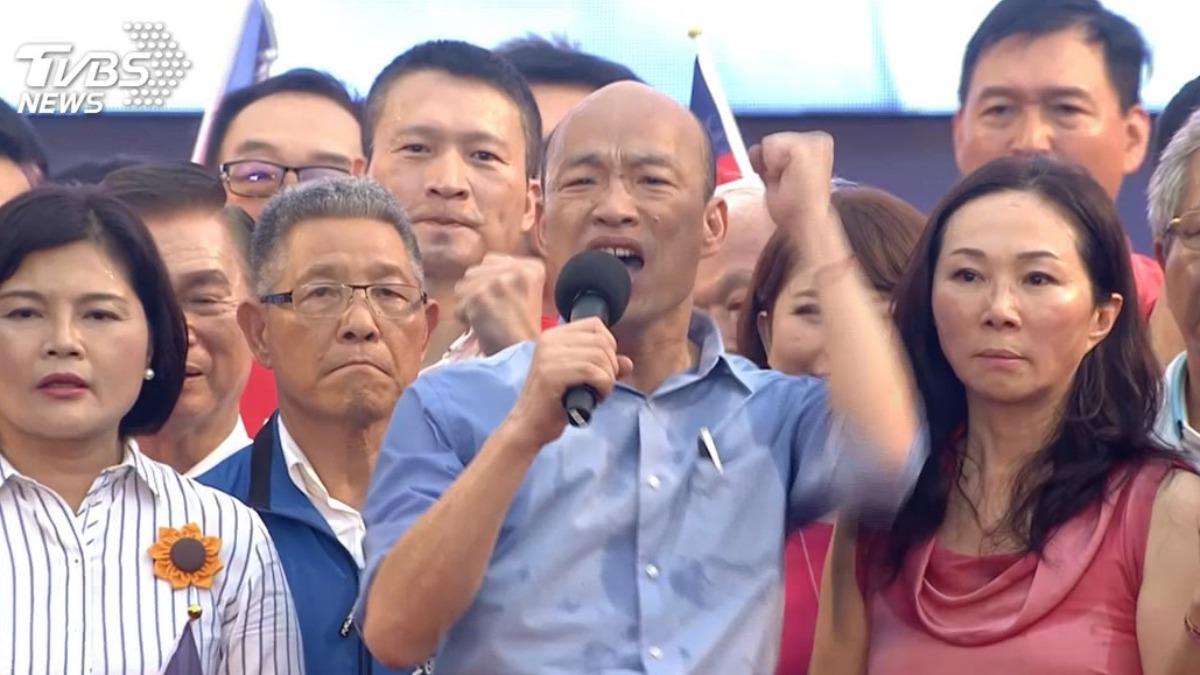 立法院長韓國瑜過去曾翻轉長期由綠營執政的高雄市。（圖／TVBS資料畫面）