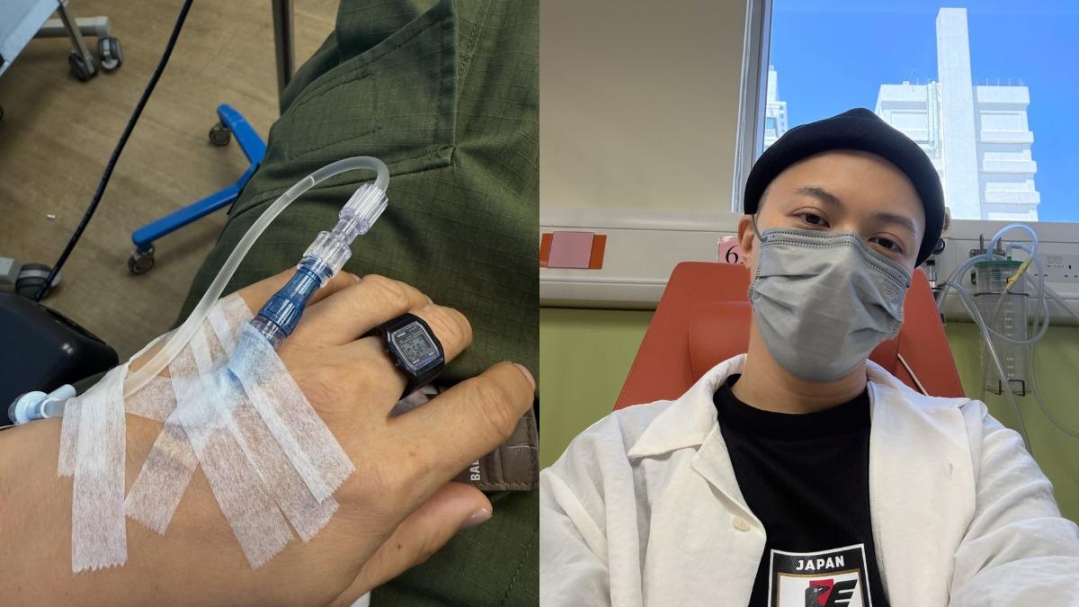 38歲藝人杜如科（科林）證實自己罹患癌症。（圖／翻攝自科林臉書）