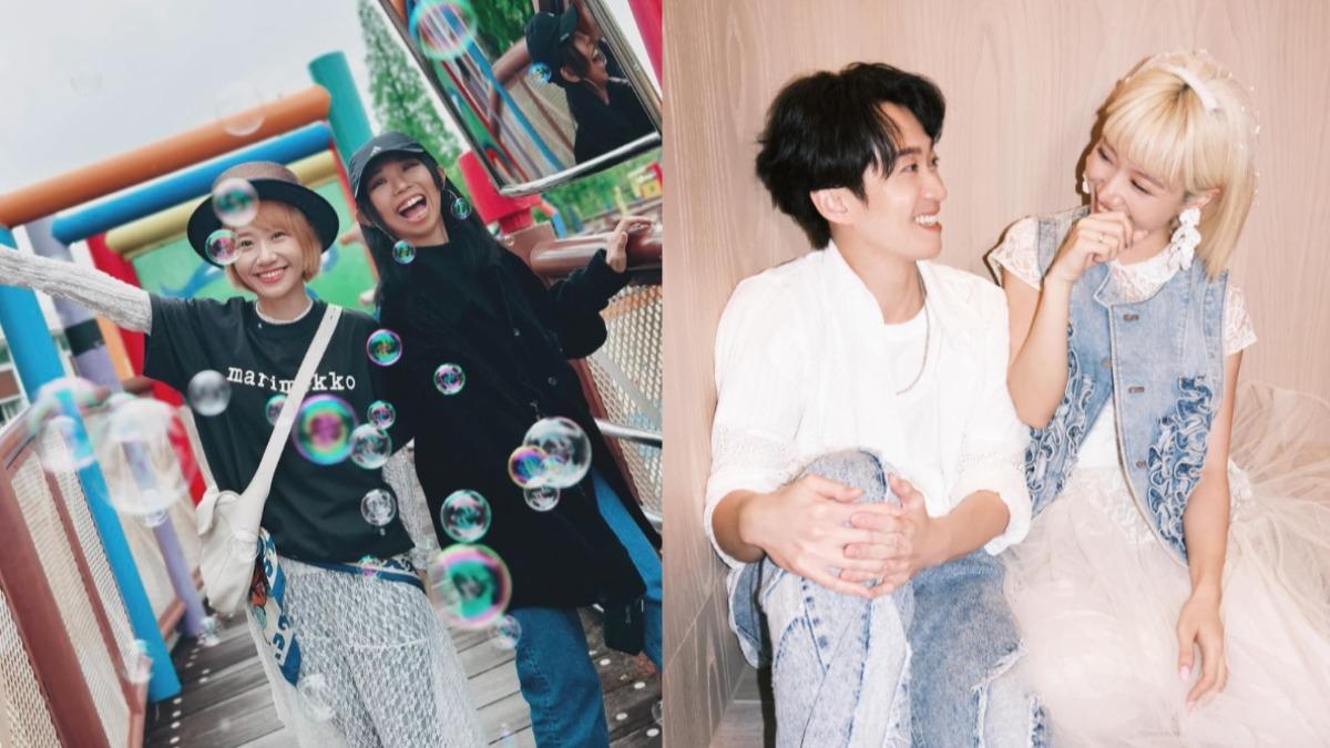 Lulu宣布將和陳漢典結婚，親妹也在社群獻上祝福。（圖／翻攝自Lulu臉書、marylu.artstudio IG）