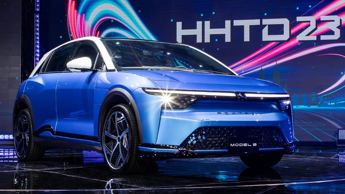 疑似雙馬達版本Model B噪音認證資訊曝光。（圖／鴻海提供）