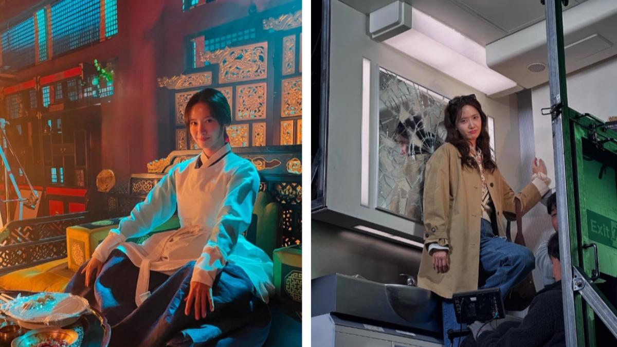 35歲的潤娥站在男主角李彩玟旁邊，完全看不出年齡差。（圖／翻攝自IG@yoona__lim）