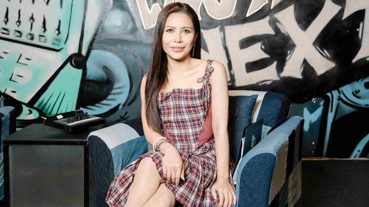 艾怡良被踢館魔王外貌吸引。（圖／踢帕娛樂）