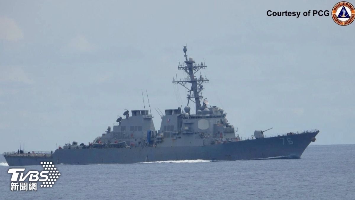 美國、英國軍艦航行台灣海峽　共軍批「滋擾挑釁」
