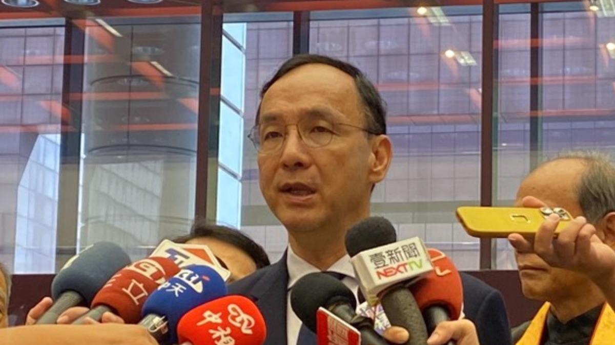 一聽傅崐萁想選黨魁　朱立倫稱沒聽說：有些傳言就讓它變傳言