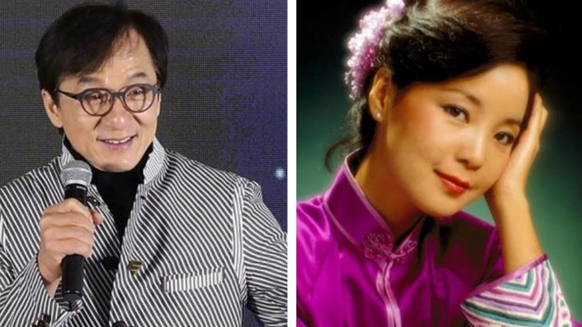 成龍認了與鄧麗君的過往戀情。（圖／翻攝自微博）