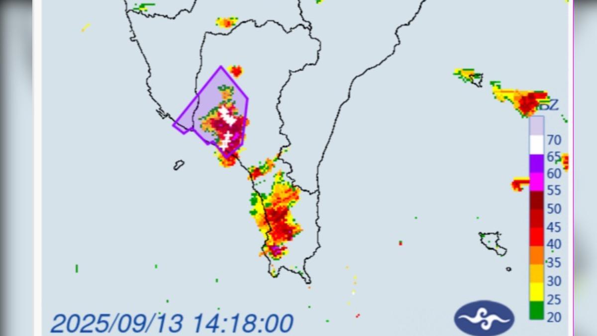 天氣／雨來了！高雄、屏東大雷雨即時預警　氣象署：山區留意土石流