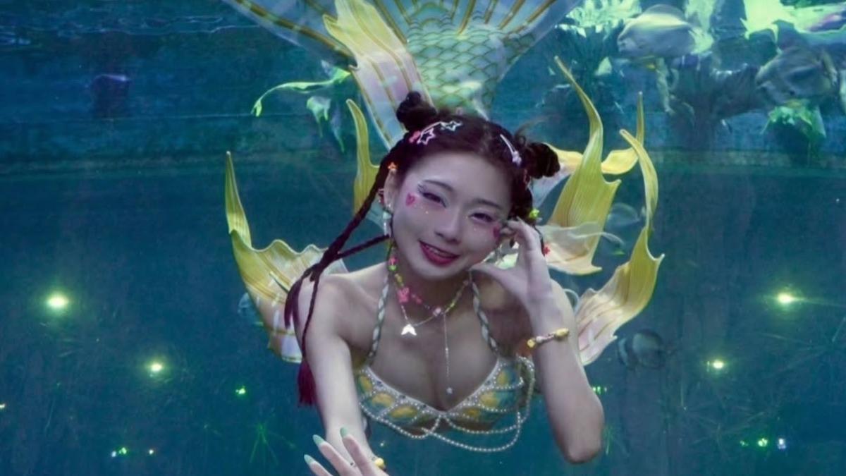 美人魚教練揭密！　需考照.憋氣超過1分鐘.脫面罩感染增