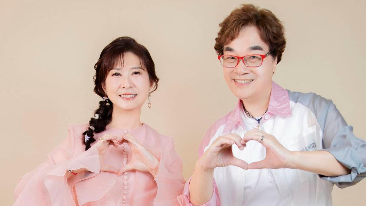 鄭錦福與林曉如推出對唱新歌〈美夢伴相隨〉。（圖／如福添藝提供）