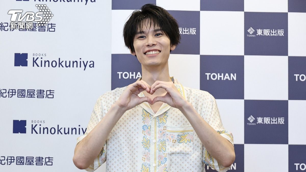 萩原利久為「手渡會」首度來台。（圖／張哲鳴攝）