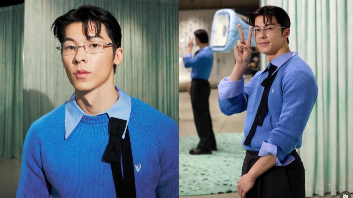 許光漢日前出席韓國參加品牌活動，出色外型引關注。（圖／翻攝自許光漢IG）