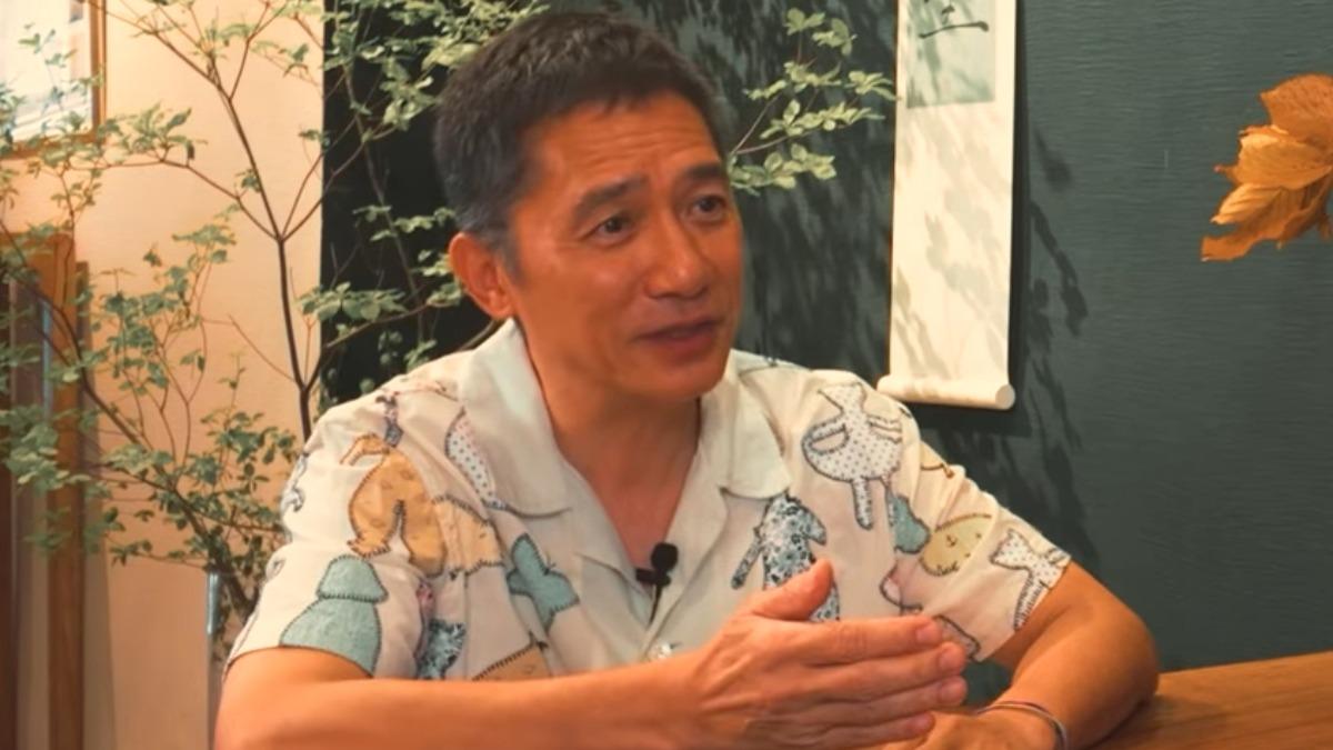 梁朝偉作客陳冠希的訪談節目。（圖／翻攝自ZONED TY）