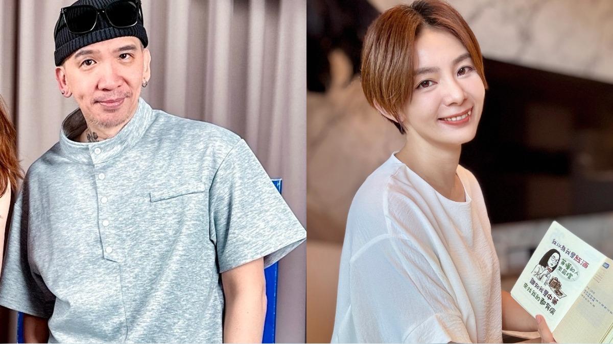 作家H與陳珮甄分手後，雙方頻頻隔空互槓。（圖／翻攝自作家H、陳珮甄臉書）