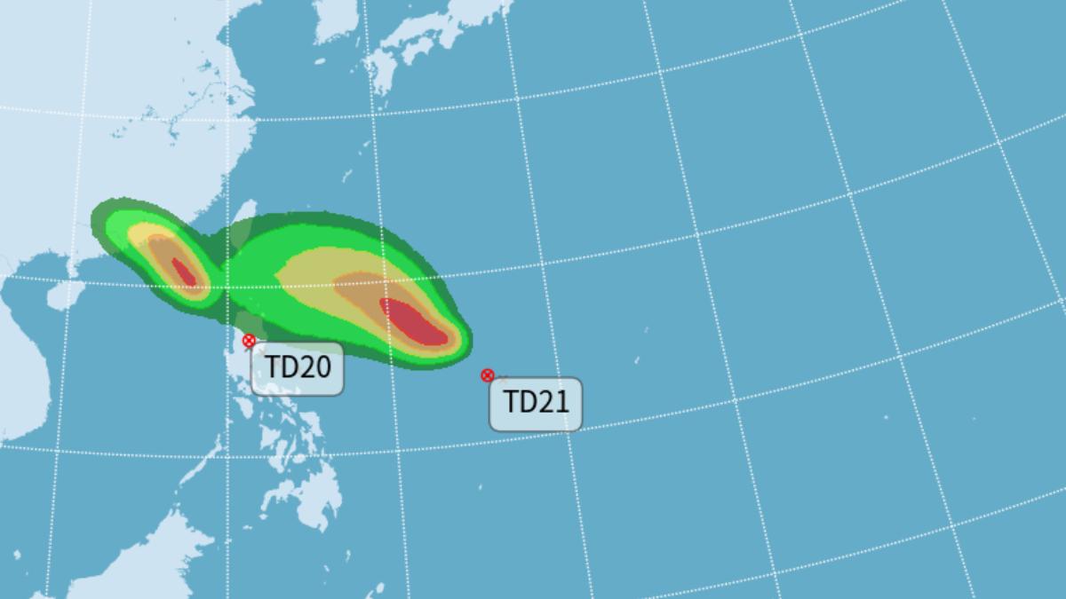 Dual typhoon threat looms over Taiwan as storms intensify