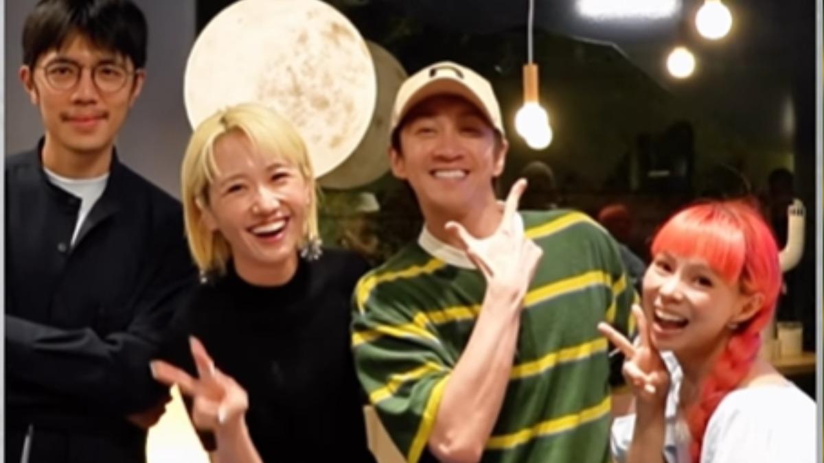 Lulu、陳漢典夫妻合體了！婚後首公開亮相　力挺大咖歌后滿滿「粉紅泡泡」