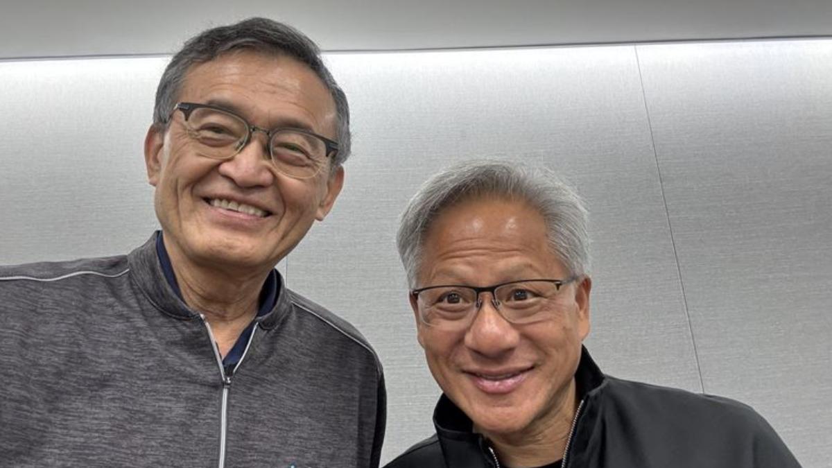 輝達砸1500億入股英特爾　陳立武同框黃仁勳曬合照