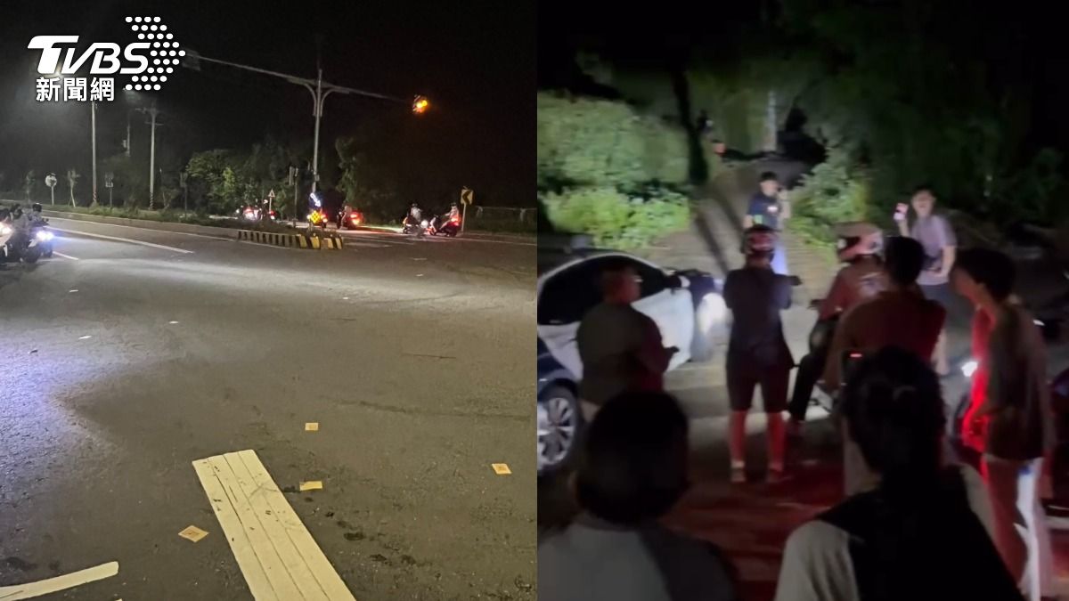 聯合大學前鬼月驚魂！苗栗男捧哥遺照撒冥紙　遭包圍自曝原因