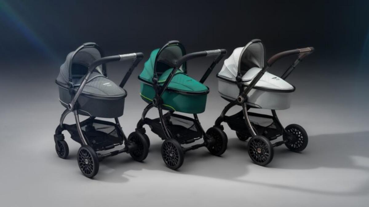 Aston Martin跨足親子市場　聯手egg打造超跑規格嬰兒車