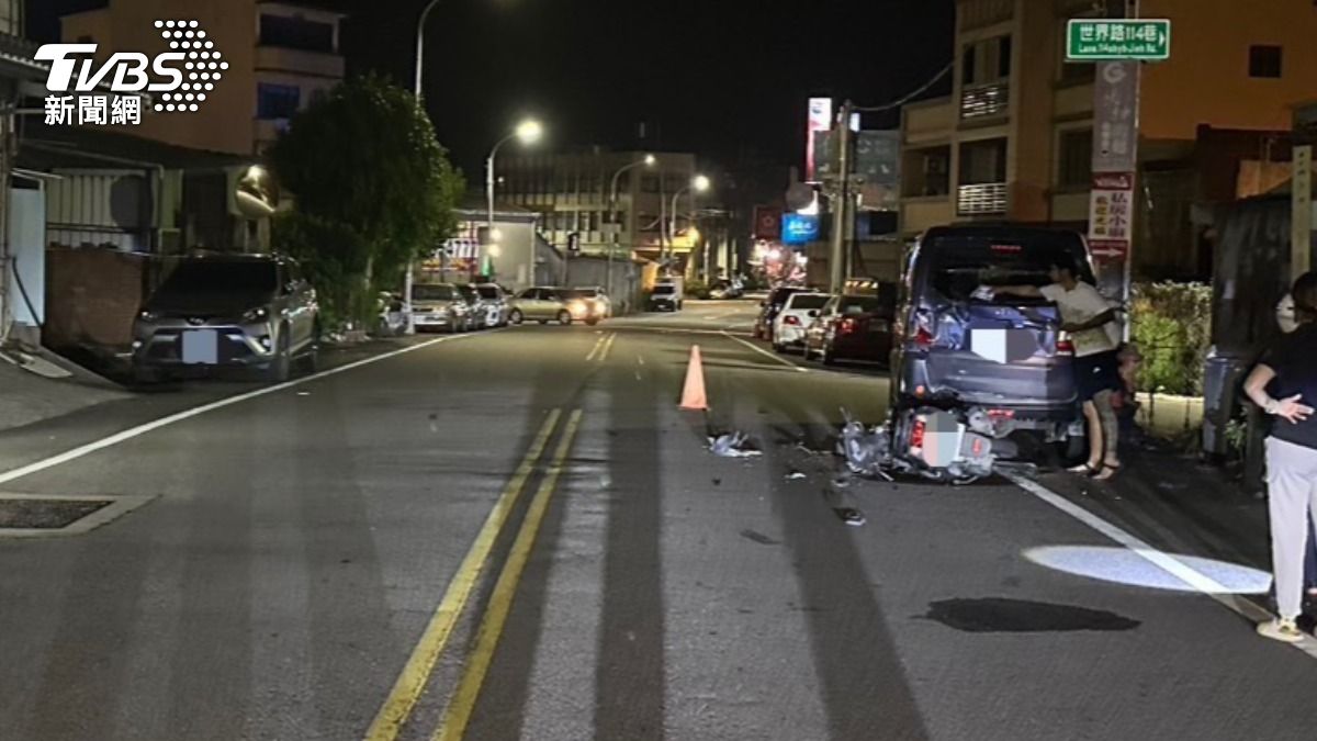 苗栗死亡車禍！34歲騎士遇違停擋路　煞不住猛撞慘死