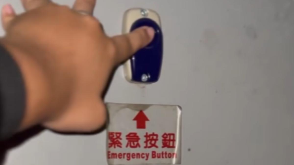 有乘客搭乘台北客運被誤鎖在行李艙，狂按緊急按鈕無人回應。（圖／翻攝threads　amora_love_michael）