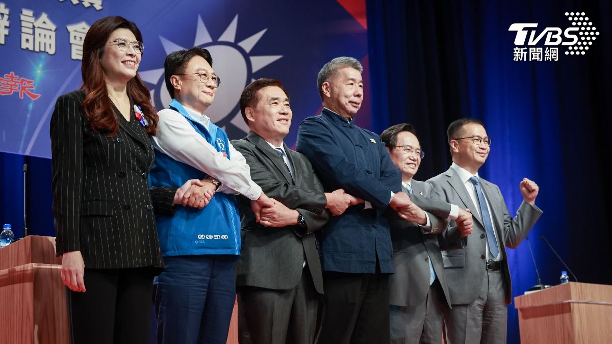 國民黨主席-國民黨主席選舉-鄭麗文-郝龍斌-羅智強-張亞中