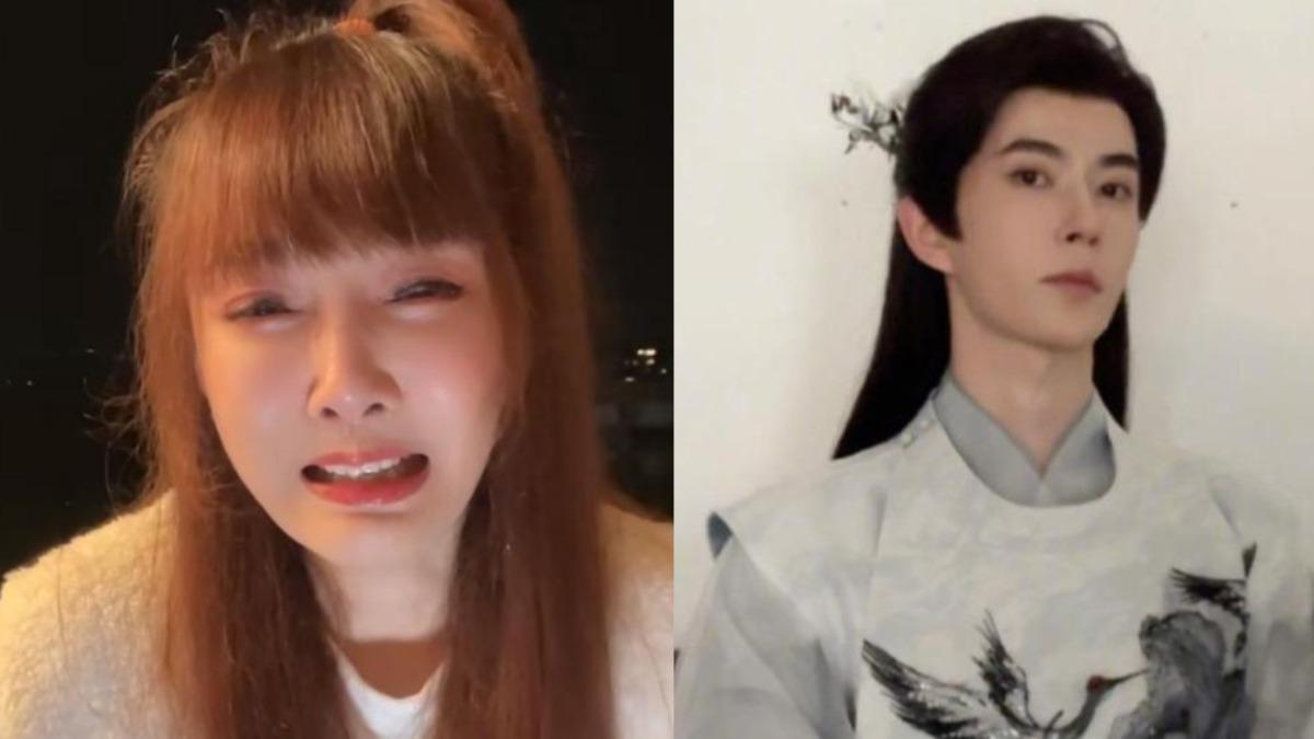 胡文英夢到于朦朧。（圖／翻攝自胡文英、于朦朧微博）