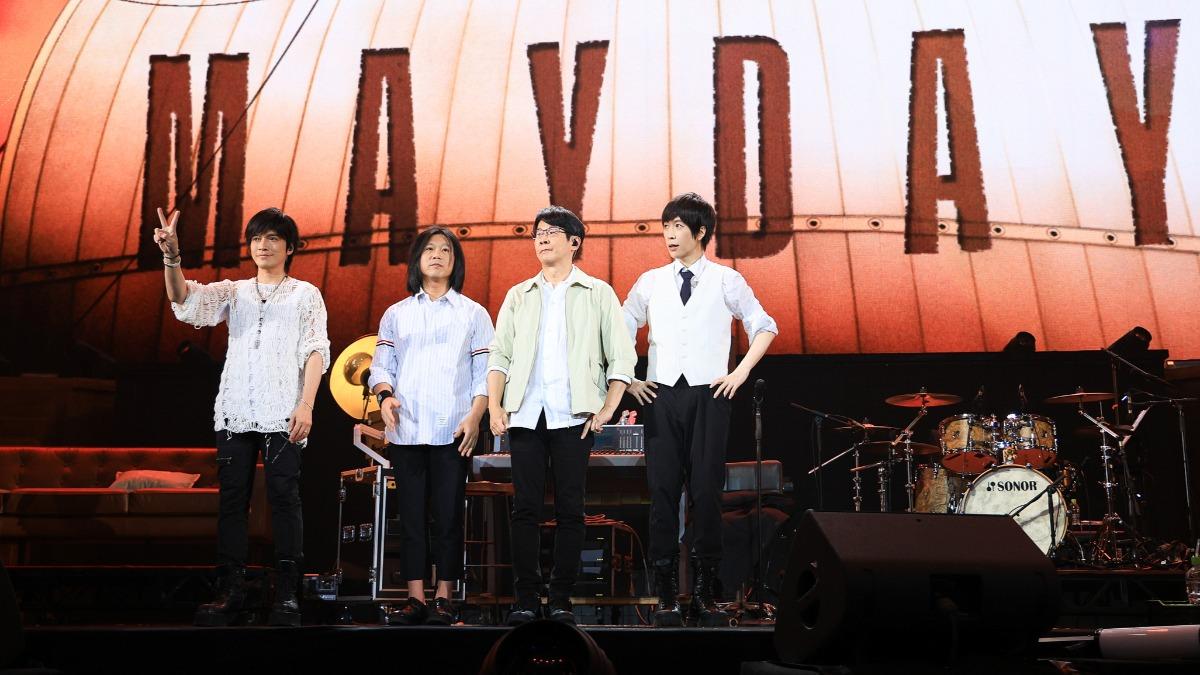 五月天「超犀利趴14」5日在高雄巨蛋邁入第二天。（圖／相信音樂提供）