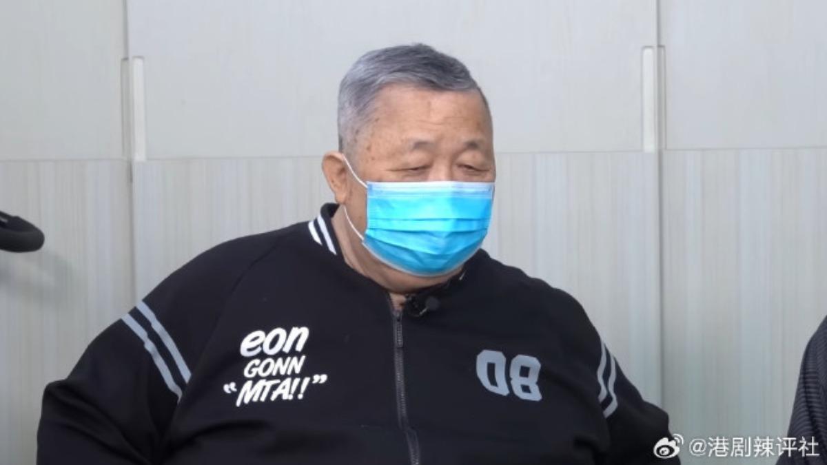 資深香港藝人秦煌身體情況不佳。（圖／翻攝自微博）