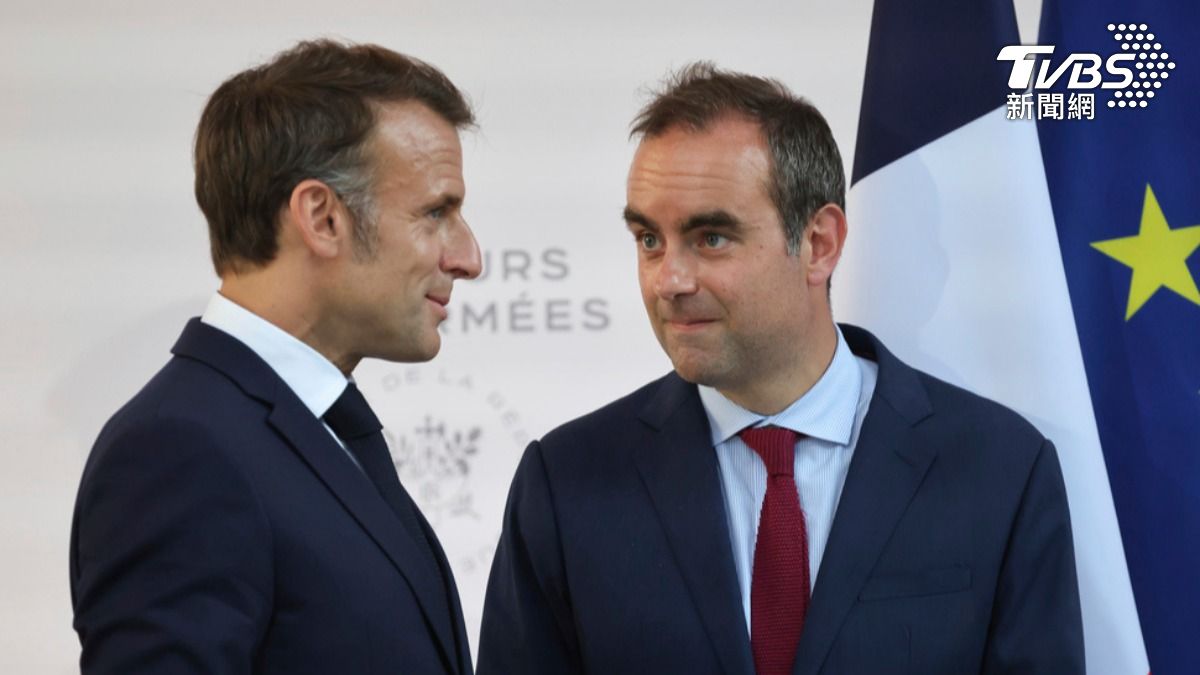 法國總統馬克宏宣布再度任命剛辭職的前總理勒克努擔任總理，並指示他組建新內閣。（圖／達志影像美聯社）