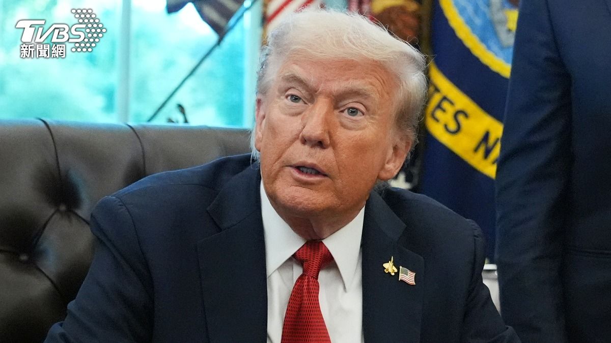 美國總統川普。（圖／達志影像美聯社）