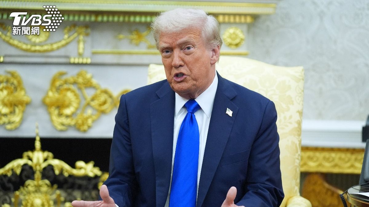 以色列紀念10月7日哈瑪斯攻擊事件兩週年之際，美國總統川普樂觀表示，結束加薩戰爭一事存在「真正的機會」。（圖／達志影像美聯社）